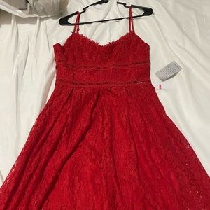 Red Lace NSR Dress